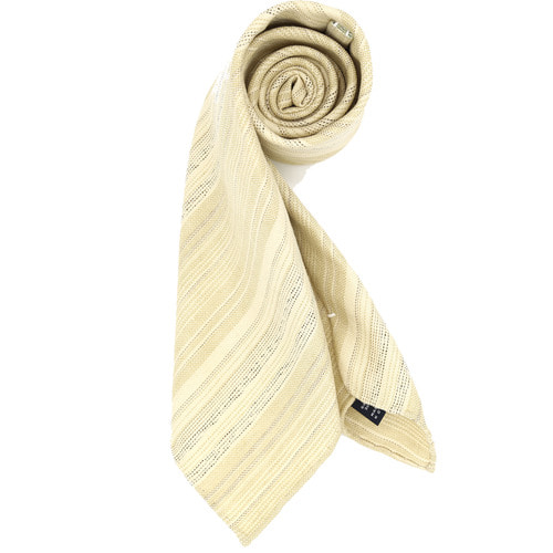 Ivory Unique Regimental Necktie